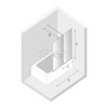 NEW TRENDY Parawan nawannowy przesuwny SMART 110x150 EXK-4097